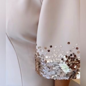 Sachin & Babi pink gown with sequin